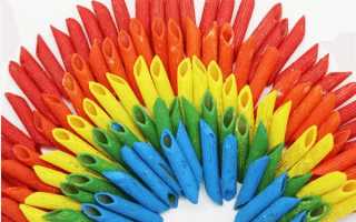 Узнаем как покрасить макароны для поделок с детьми?