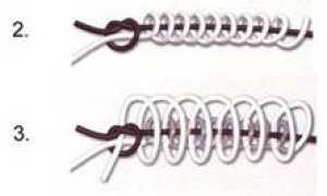 Как правильно привязать леску к леске — рыболовный узел для двух лесок