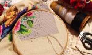 Вышивка парковкой для начинающих или живопись иглой