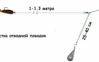 Ловля судака на отводной поводок: способы и схемы монтажа с фото, подача и проводка
