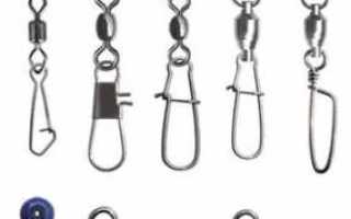 Как привязывать вертлюжок к леске, плетенке, флюрокарбону