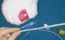 Вязание варежек на двух спицах: подробный мастер-класс