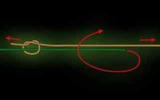 Как вязать узел морковка — схематично и наглядно