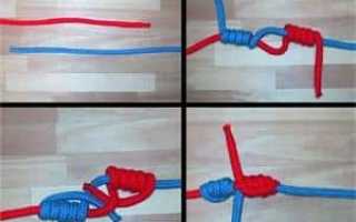 Как привязать поводок к леске и плетенке напрямую и под прямым узлом