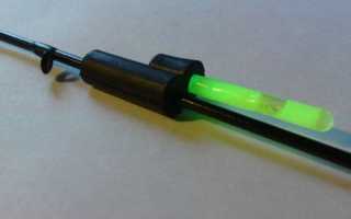 Как выбрать светлячки для ночной рыбалки — покупные и самодельные
