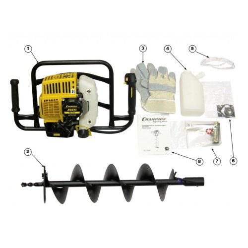 Как выбрать мотобур для зимней рыбалки: параметры и рейтинг бензобуров