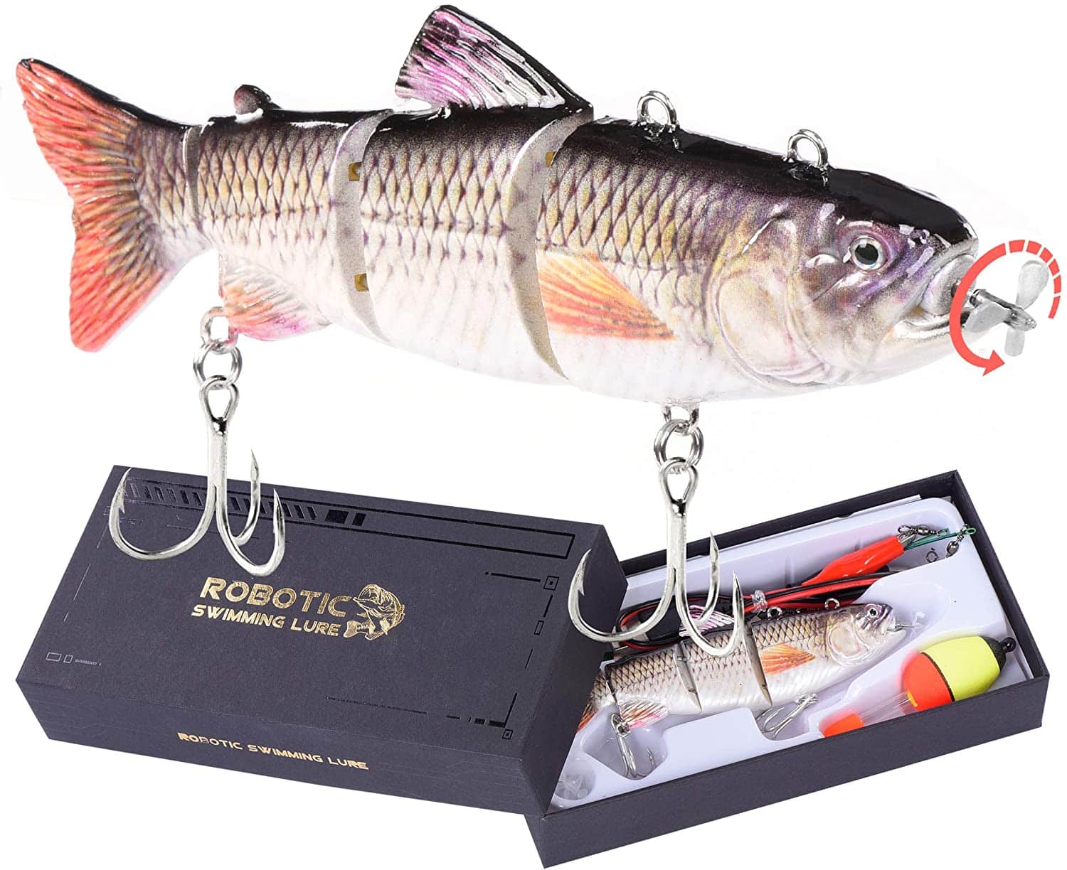 Роботизированные плавающие приманки Fishing Robotic Swimming Lure Wobblers