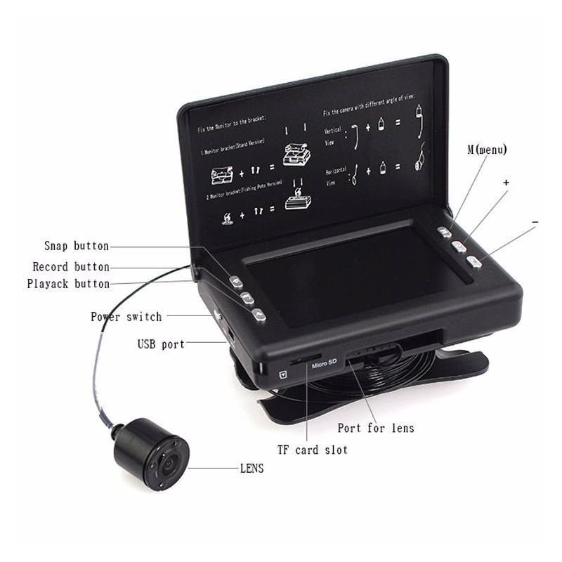 Подводная камера для рыбалки: обзор популярных моделей, характеристики и цены