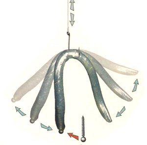 Оснастка вэки по пассивной рыбе: виды монтажа, проводка приманки