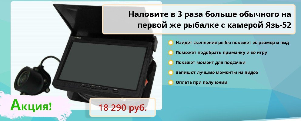Подводная камера для рыбалки ЯЗЬ-52: обзор и отзывы