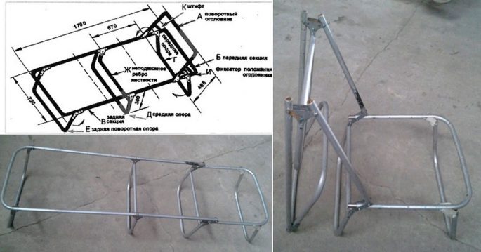 Как выбрать раскладушку в палатку для зимней рыбалки и сделать своими руками