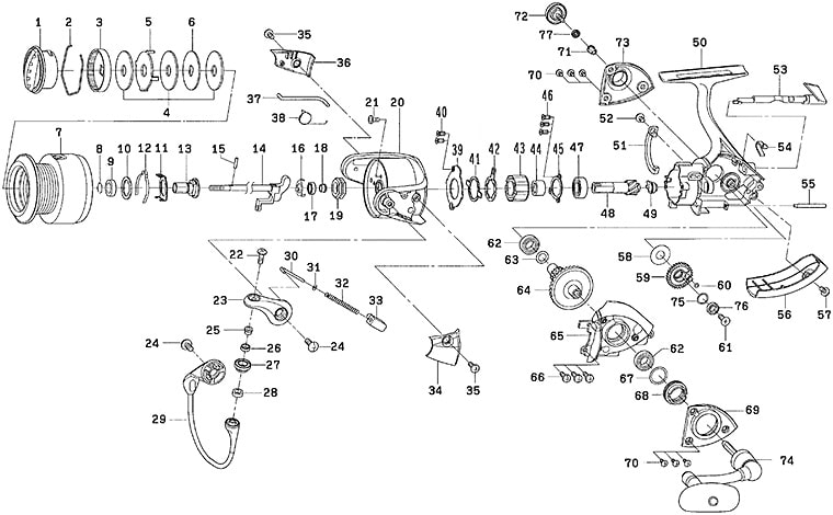 Катушка безынерционная Daiwa Caldia 2500: обзор линейки, технические характеристики, отзывы