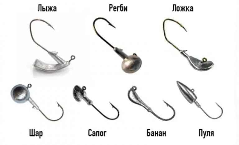 Формы джиг-головок