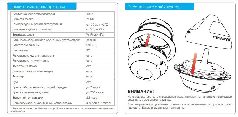 Эхолот Практик 7 Маяк - стоит ли купить и как настроить сонар