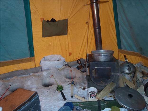 Печка в палатку для зимней рыбалки: лучшие газовые модели, на дровах, солярке