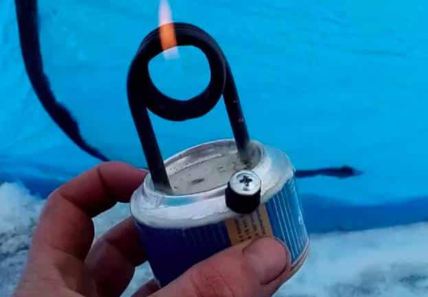 Печка в палатку для зимней рыбалки: лучшие газовые модели, на дровах, солярке