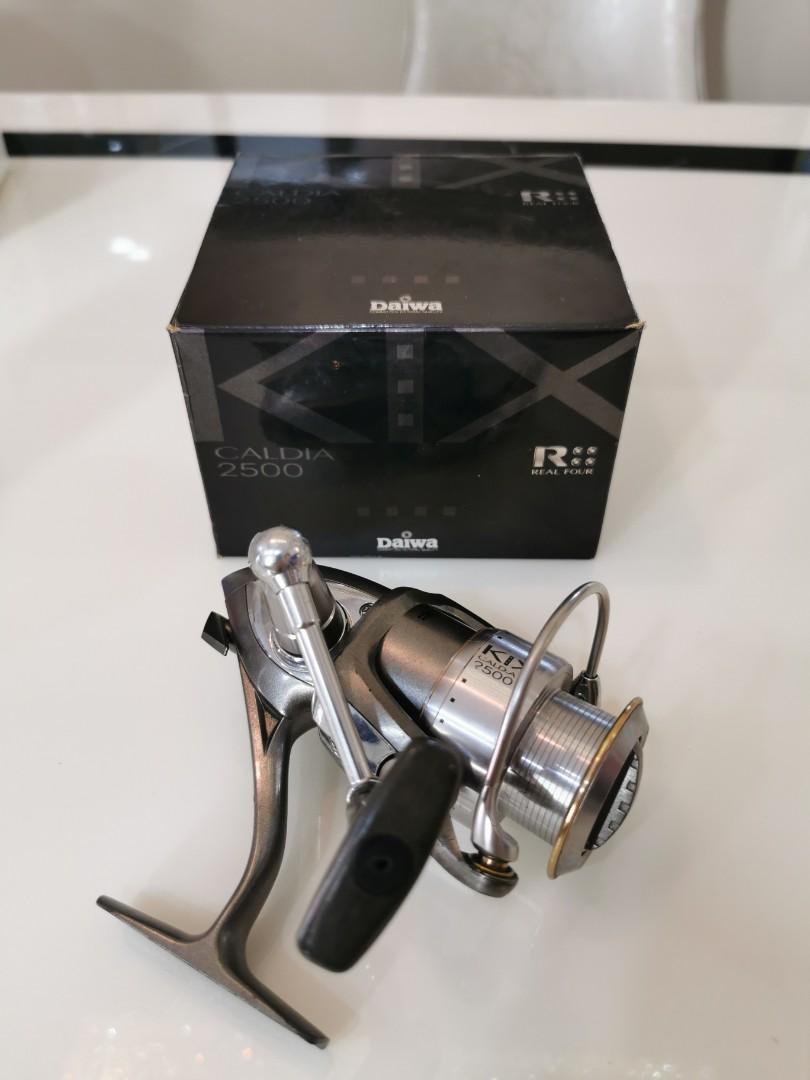 Катушка безынерционная Daiwa Caldia 2500: обзор линейки, технические характеристики, отзывы