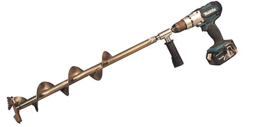 Как выбрать электробур для зимней рыбалки и сделать своими руками электрический бур