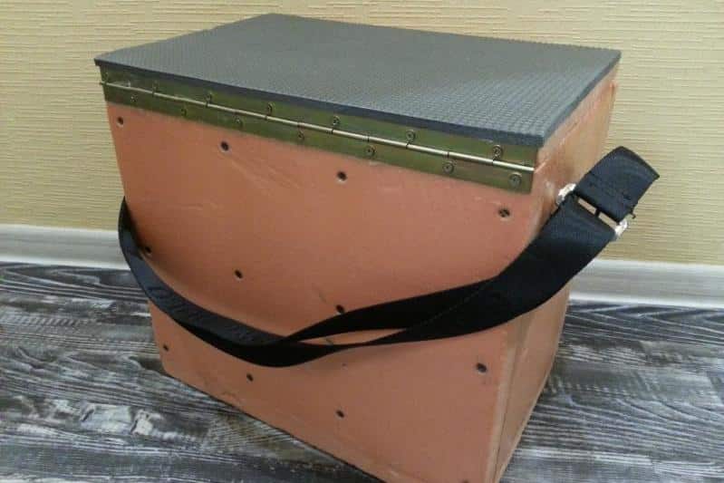 Как выбрать ящик для зимней рыбалки: рейтинг покупных моделей, как сделать своими руками