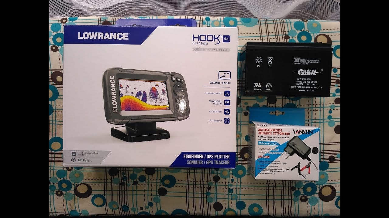 Обзор эхолота Lowrance Hook2 4x GPS Bullet: характеристики, инструкция