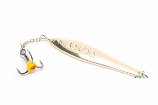 Ловля окуня на блесну зимой: когда и как использовать донные и вертикальные блесны