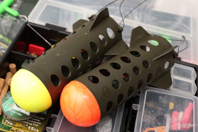 Средства для доставки прикормки при ловле карпа - кобры, рогатки