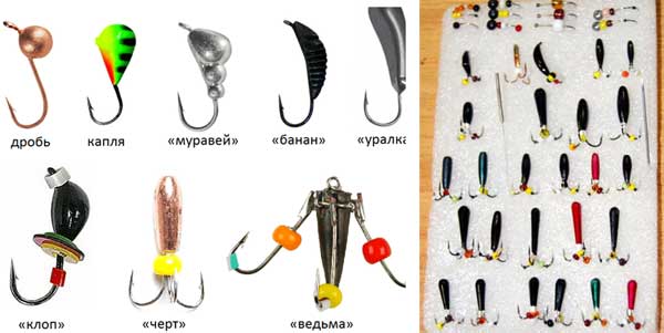 Безмотылка на окуня зимой: выбор мормышки, тактика и стратегия поиска и ловли