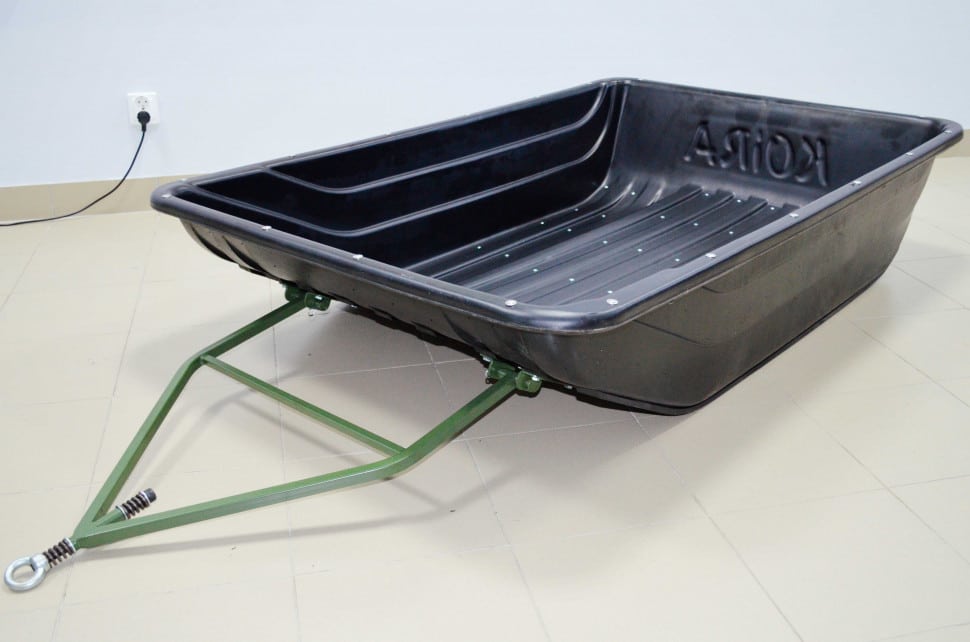 Сани для зимней рыбалки - выбираем для покупки и делаем своими руками