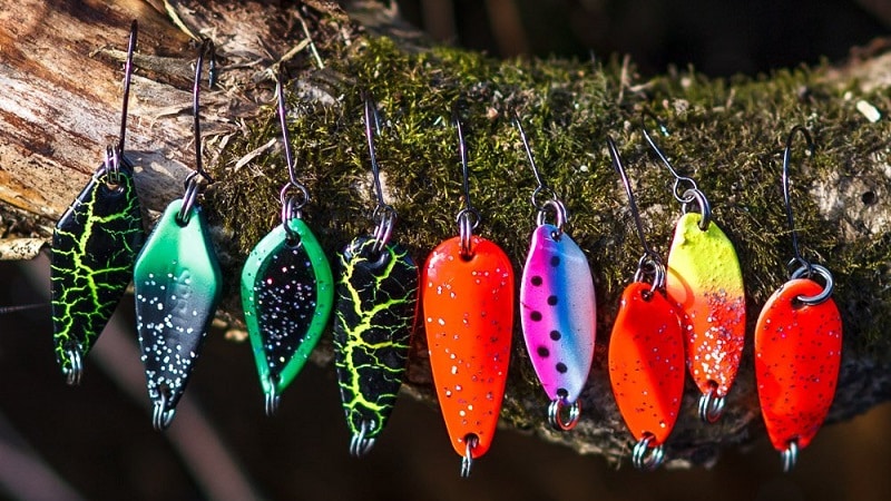 Ловля форели на блесны - выбор приманки под условия, лучшие модели