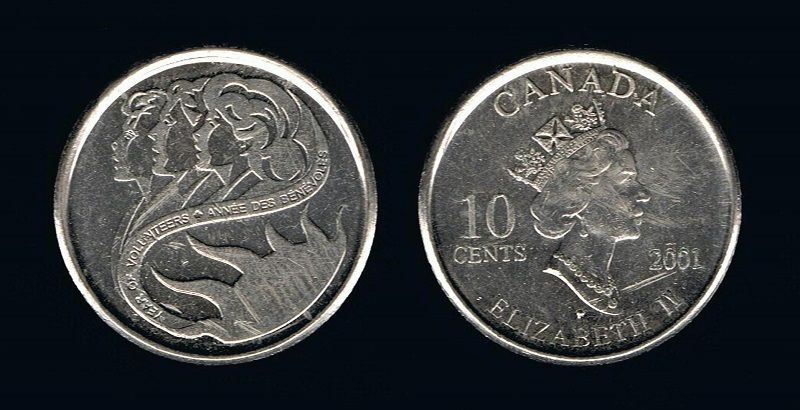 10 центов Канады