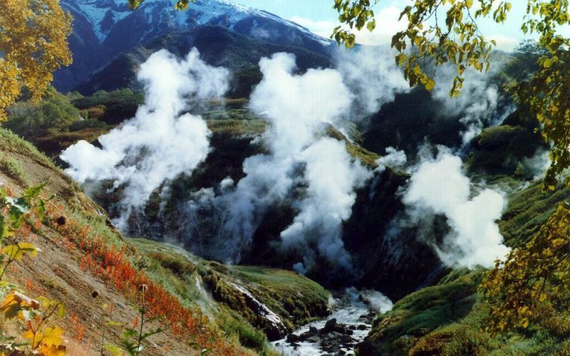 Долина гейзеров на Камчатке