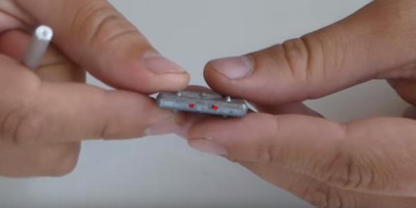 Берем плоское грузило