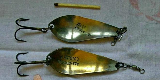 Блесны атом