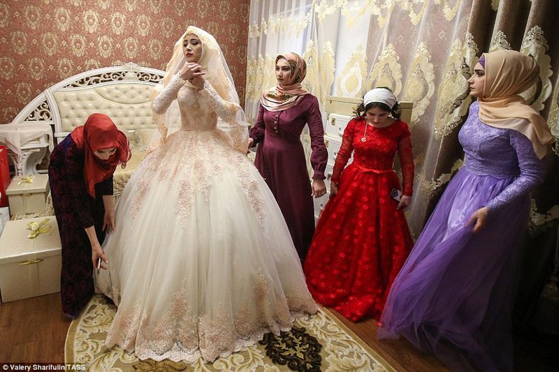 Облачение невесты