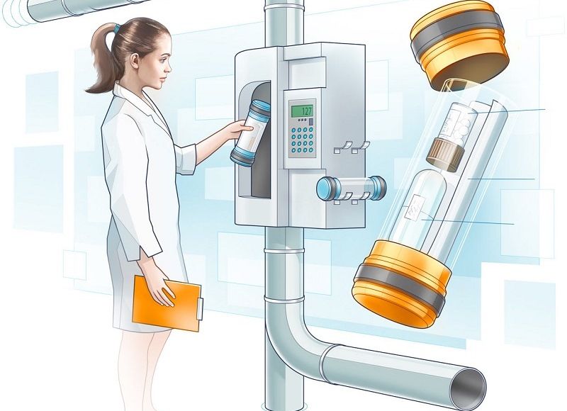 Принцип работы пневмопочты