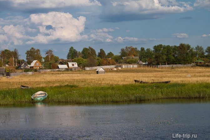 Деревня Селище.