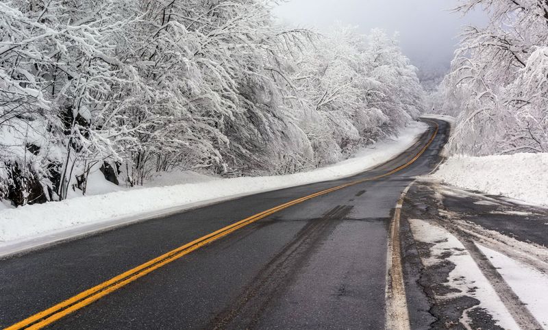 Зимний асфальтобетон