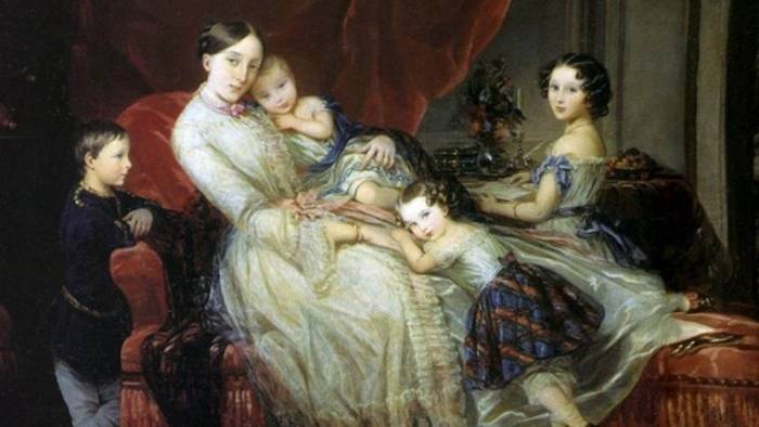 Жена и дети Ф.Тютчева