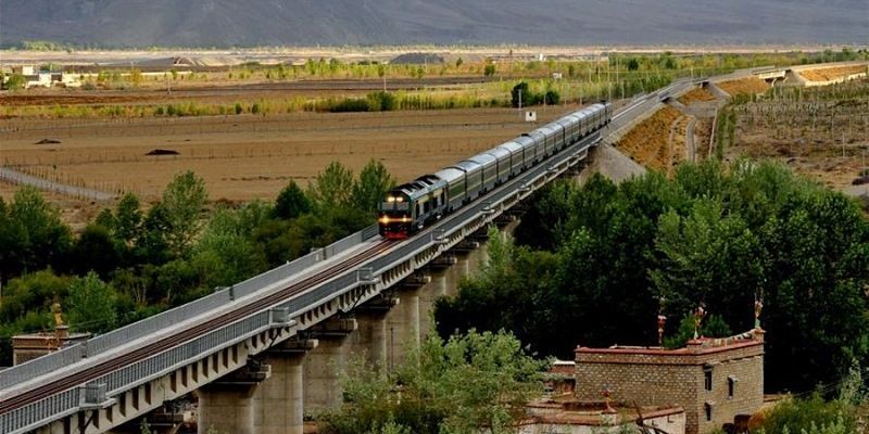 Высокогорная железная дорога Цинхай-Тибетская