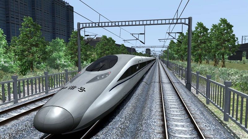 Поезд на магнитной подушке