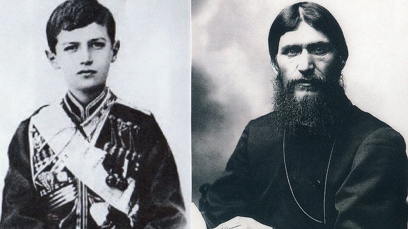 Цесаревич Алексей и Г.Распутин