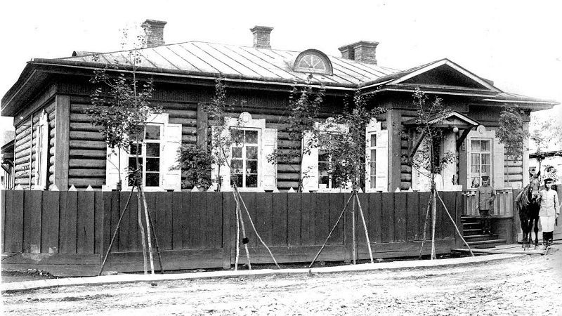 Дом, где жил Антон Чехов на Сахалине