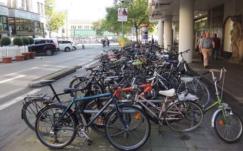 Велосипед - любимый транспорт в Германии