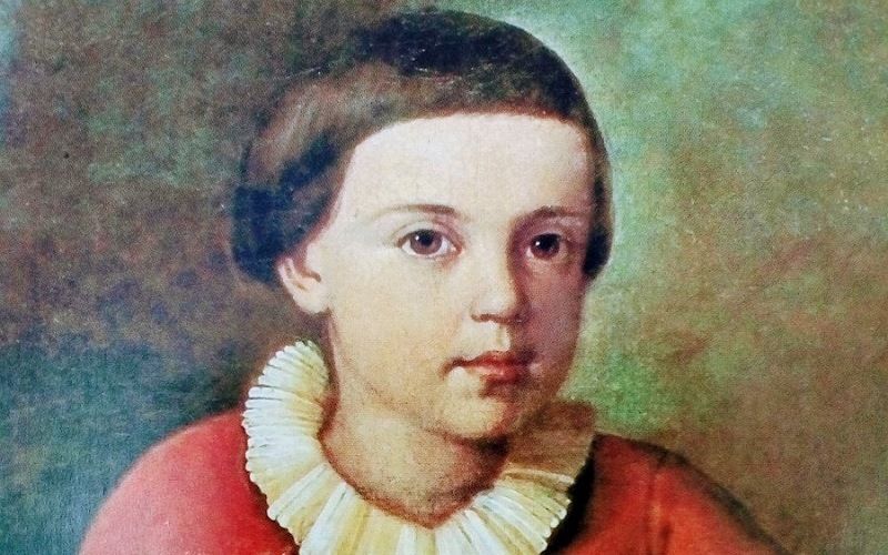 Михаил Лермонтов в детстве