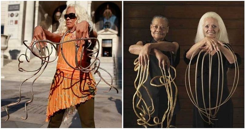 Самые длинные ногти из книги рекордов