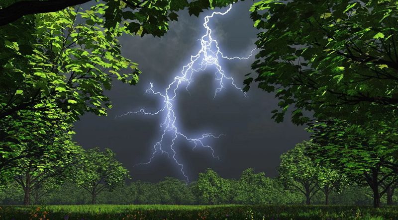 Гроза, молния