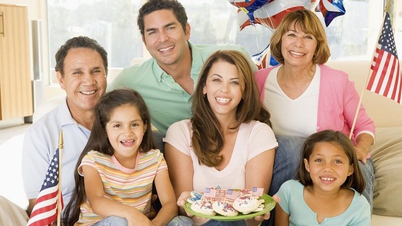Американская семья
