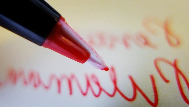 Запрет на красные чернила в Южной Корее