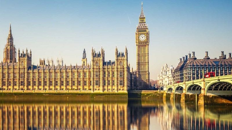 Лондон. Здание парламента