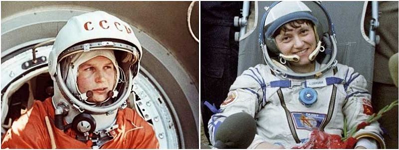 Валентина Терешкова, Светлана Савицкая